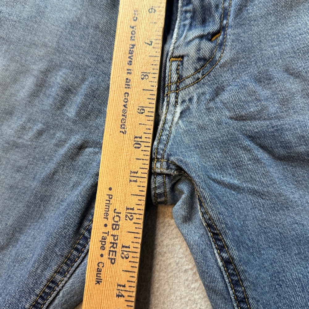 Levi's 541 Jeans Mens 34x34 (34x31) Blue Athletic Denim Medium Wash Distressed - Picture 9 of 12
